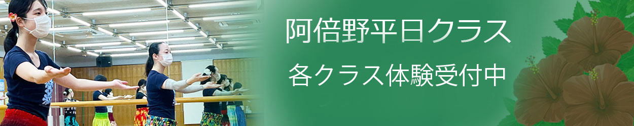 あべの・天王寺でフラダンス！体験レッスン受付中